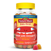 Nature Made Kids First Multivitamin Gummies with Omega-3 front view