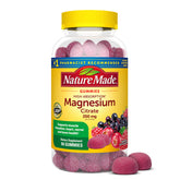 Nature Made Magnesium Citrate Gummies 200mg front view