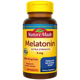 Nature Made Melatonin 5mg Extra Strength Tablets front view
