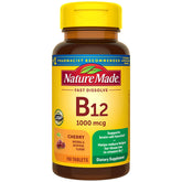 Nature Made Sublingual B12 1000 mcg Fast Dissolve Tablets front view