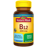 Nature Made Vitamin B12 1000 mcg softgels front view