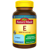 Nature Made Vitamin E 450 mg softgels front view