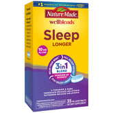 Nature Made Wellblends Sleep Longer 35 tablets front view