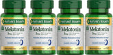 Nature's Bounty Melatonin 5 mg Softgels front view of packaging