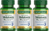 Nature's Bounty Quick Dissolve Melatonin 10mg front view