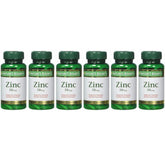 Nature's Bounty Zinc Caplets 50mg front packaging view