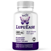 Nature's Fusions LupuEase Turmeric Supplement 50g front view