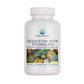 Nature's Lab Bromelain Enzyme with Quercetin front view