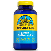 Nature's Life Lemon Bioflavonoids 1000mg supplement front view