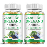 Nature's Live Oregano Oil Softgels front view
