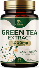 Nature's Nutrition Green Tea Extract bottle front view