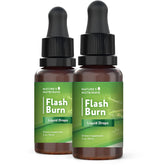 Nature’s NutriWave Flash Burn Liquid Supplement 2 Fl Oz bottle front view