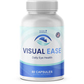 Nature’s NutriWave Visual Ease Eye Supplement front view with 60 capsules