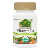 Nature's Plus Source of Life Garden Vitamin D3 5000 IU capsule bottle front view