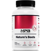 Nature's Pure Blend L-Arginine Beet Root Capsules front view