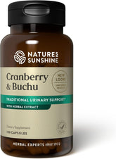 Nature's Sunshine Cranberry Fruit Extract 1g front view