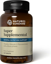 Nature's Sunshine Super Supplemental Multivitamin front view