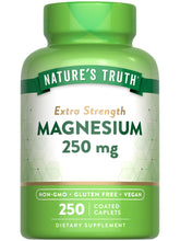 Nature's Truth Extra Strength Magnesium 250 mg Vegan Caplets front view