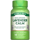 Nature's Truth Lavender Calm Softgels front view packaging