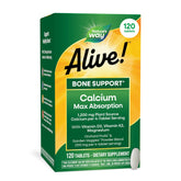 Nature's Way Alive! Calcium Bone Support 1200mg front view