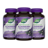 Nature's Way Elderberry Gummies front view with packaging