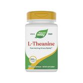 Nature's Way L-Theanine 180 Count Capsules front view