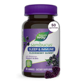 Nature's Way Sambucus Sleep + daily wellness Gummies front view