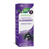 Nature's Way Sambucus Traditional daily wellness Syrup bottle front view