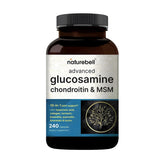 NatureBell Advanced Glucosamine Chondroitin & MSM bottle front view