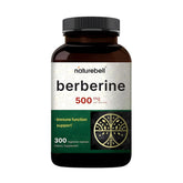 NatureBell Berberine 500mg supplement bottle front view