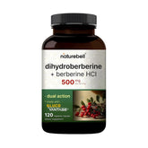 NatureBell Dihydroberberine 400mg + 100mg capsules front view
