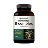 NatureBell Methylated Vitamin B Complex front view of the bottle