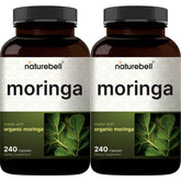 NatureBell Moringa Extract 800mg capsules front view