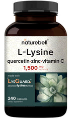 NatureBell Quercetin Supplement 240 Capsules front view