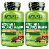 NATURELO Saw Palmetto Supplement 60 Capsules front view