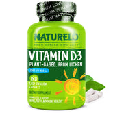 NATURELO Vegan Vitamin D3 68g front view