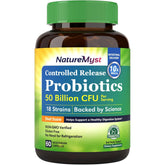 NatureMyst Probiotics bottle front view with label