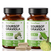NaturePlanet 12-in-1 Herbal Supplement Capsules front view