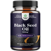 Natures Craft Black Seed Oil Capsules front view