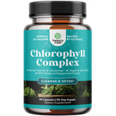 Natures Craft Chlorophyll Capsules front view with packaging