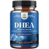 Natures Craft DHEA Supplement 100mg capsule bottle front view
