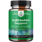 Natures Craft Gallbladder Support Multi-Enzymes 500mg front view