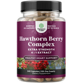 Natures Craft Hawthorn Berry Supplement 4:1 Extract bottle front view