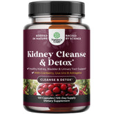 Natures Craft Kidney Support Herbal Supplement 60 Capsules front view