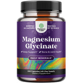 Natures Craft Magnesium Glycinate 400mg capsules front view