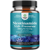 Natures Craft Niacinamide 500mg B3 Supplement front view