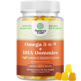 Natures Craft Omega-3 DHA gummy vitamins front view
