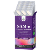 Natures Craft SAM-e 150mg supplement front view with capsule bottle