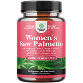 Natures Craft Saw Palmetto Supplement front view