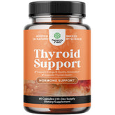 Natures Craft Thyroid Support Supplement 60 capsules front view